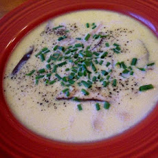 Low Carb Cream of Shiitake Mushroom Soup