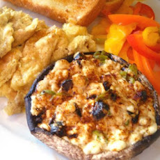 'lite' Stuffed Mushrooms