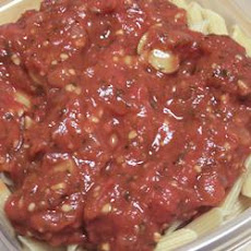 Stephanie's Freezer Spaghetti Sauce