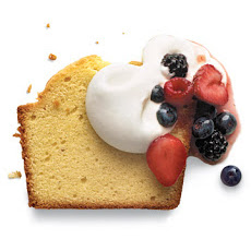 Classic Pound Cake Topping