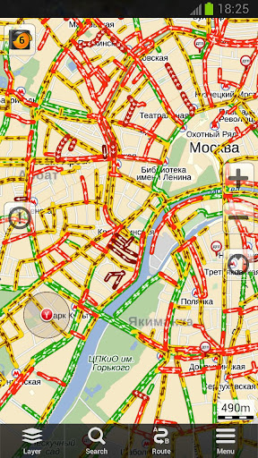 yandex-maps for android screenshot