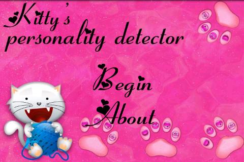 Kitty's Personality Dete. Free