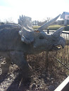 Triceratops Statue