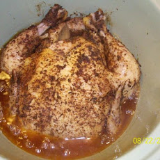 Rotisserie Style Chicken in the Crock Pot