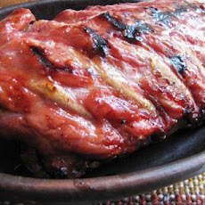 Peach-Glazed Baby Back Ribs