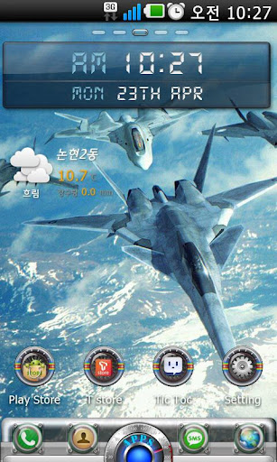 【免費工具App】Air Fighter Go Launcher theme-APP點子