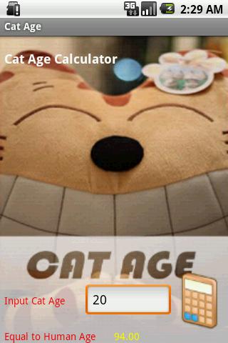 Cat Age