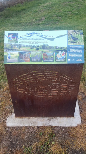 Bombala River Artwork and Sign