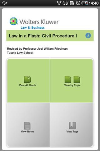 LIAF: Civil Procedure I