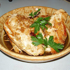 Brie and Caramelized Onion Stuffed Chicken Breasts