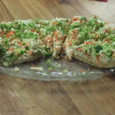 Chilled Vegetable Pizza Appetizer