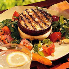 Grilled Eggplant and Mozzarella Sandwiches