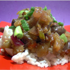 Oriental Braised Eggplant (Aubergine)