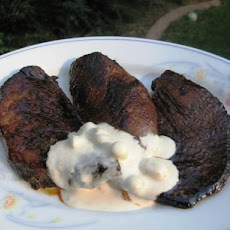 Ww Molasses Grilled Chops With Horseradish Sauce