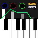 AnalogSynthesizerFree:piano mobile app icon