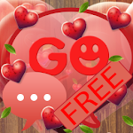 Fabulous Hearts - GO SMS Theme Apk