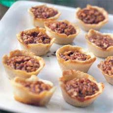 Pecan Tassies in Cream Cheese Pastry