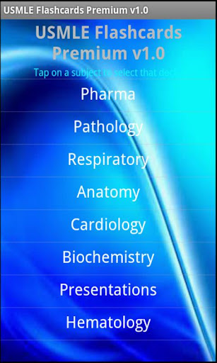 USMLE Flashcards Premium