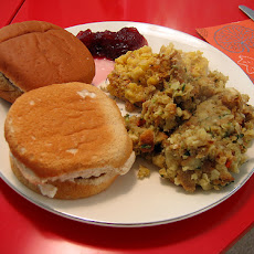 Scallop Corn Bacon Burgers
