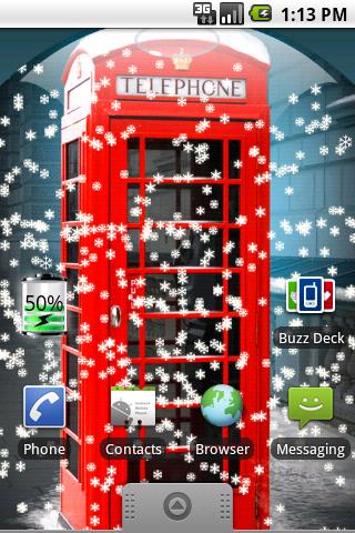 UK Snow Globe Live Wallpaper