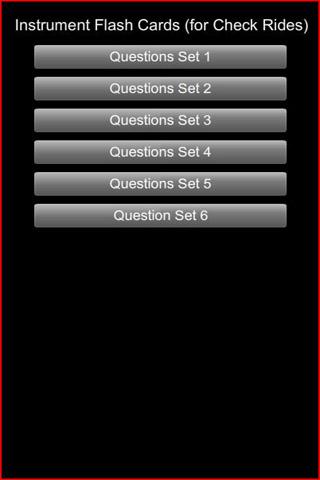 Instrument Checkride Questions