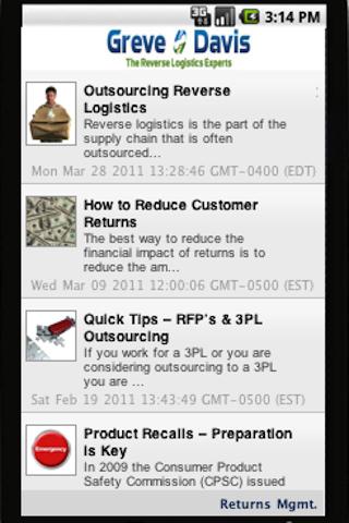 Reverse Logistics App