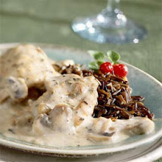 Chicken in Wine Cream Sauce
