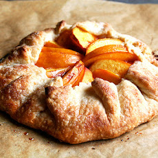 Peach Frangipane Galette