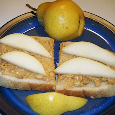 Peanut Butter and Apple Sandwich