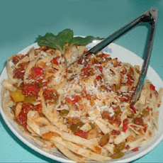 Bacon, Mushroom & Sun Dried Tomato Pasta Sauce