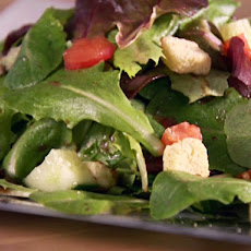 Mixed Green Salad with Cranberry Vinaigrette