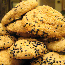 Vegan Tahini Oat Cookies