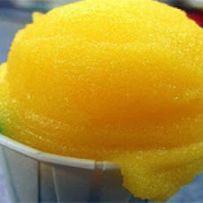 Refreshing Orange Ice