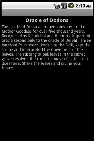 Oracle of Dodona