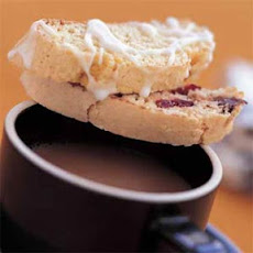 Lemon Biscotti with Sour Lemon Drizzle