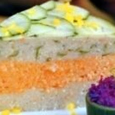 Salmon Gefilte Layered Loaf