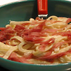 Fettuccine all'Alfredo con Prosciutto di Parma