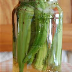 Grandma Oma's Pickled Okra