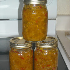 Hot & Sweet Pepper & Onion Relish