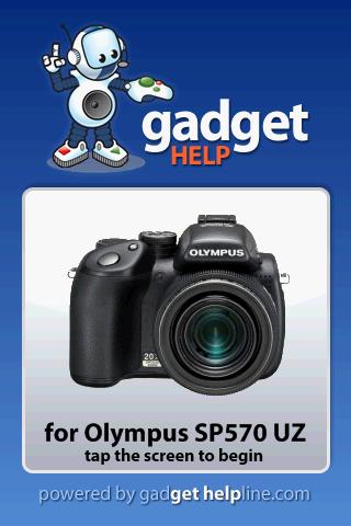 Olympus SP570 UZ - Gadget Help