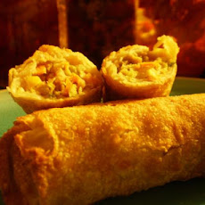 Crispy Fried Chicken Spring Rolls