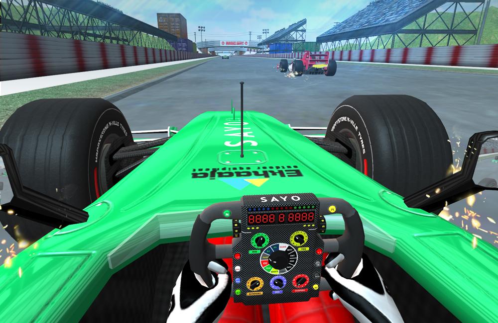 Android application Real Formula Racing Rival screenshort