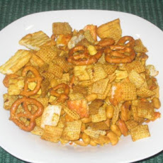 Hot and Zingy Chex Mix