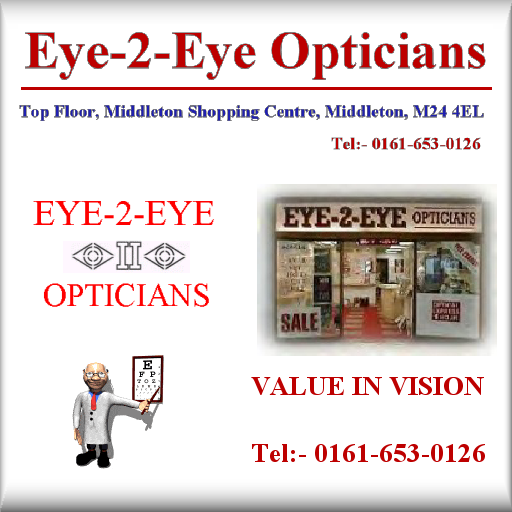 Eye 2 Eye Opticians Middleton LOGO-APP點子