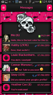 How to mod GO SMS - Rose Skulls 3 1.1 unlimited apk for pc