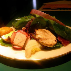 Spinach, Bacon & Mushroom Salad