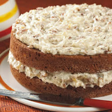 Banana Nut Coconut Cake