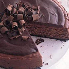 Deep Dark Chocolate Cheesecake