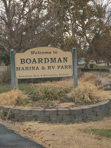 Boardman Marina And Rv Park Sign