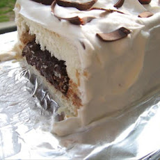 Chocolate Filled Angel Food Cake